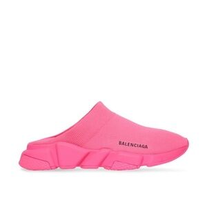 Brand new balenciaga pink krecy mules sz 40